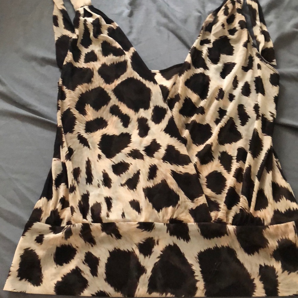 XOXO Animal print halter top